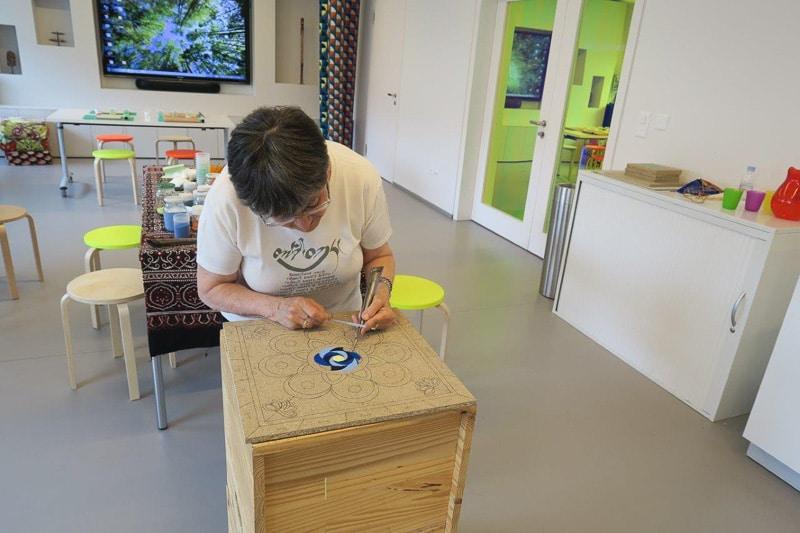 Edith amorce le mandala collectif