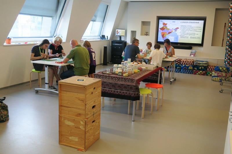 Les premiers participants au travail