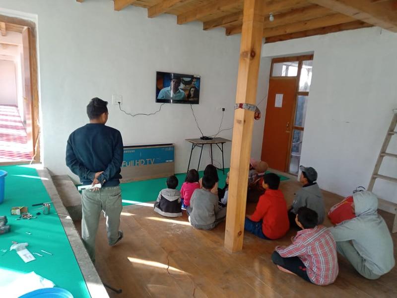 La télévision à l'internat