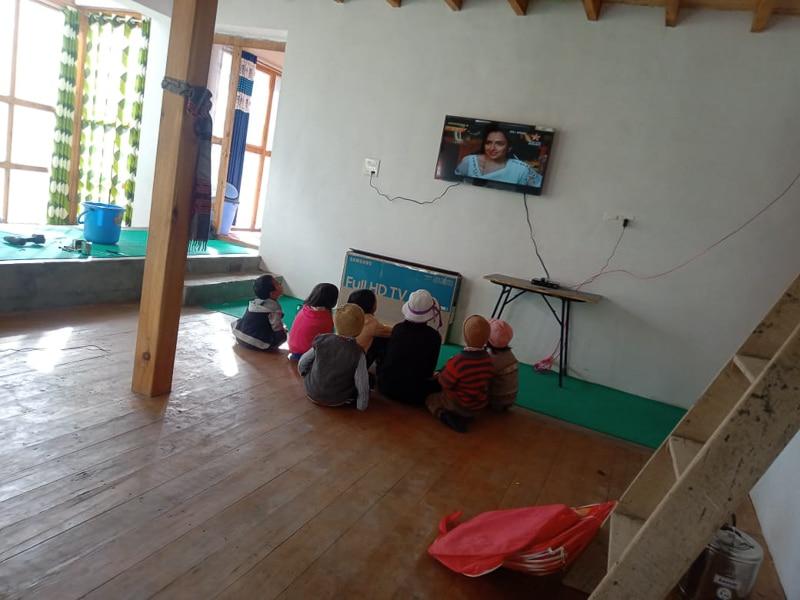 La télévision à l'internat