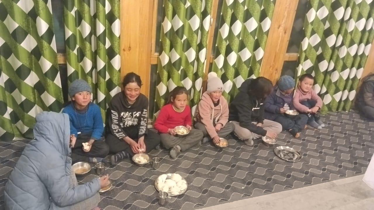 Repas à l'internat de la lmhs