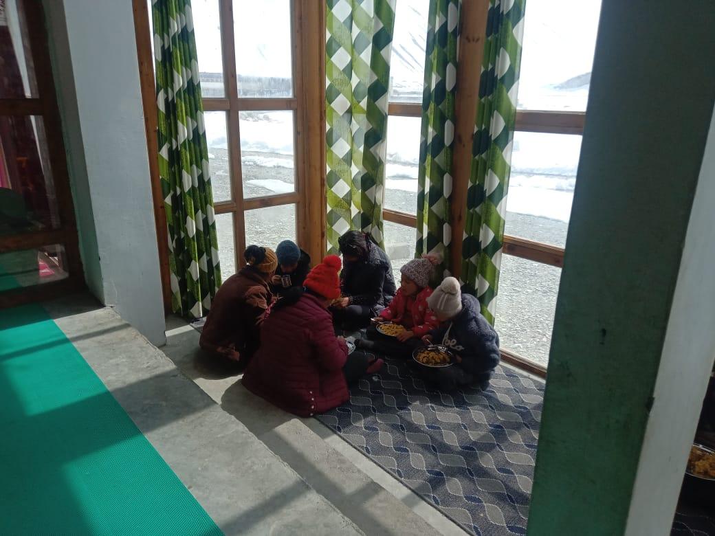 Repas à l'internat de la lmhs