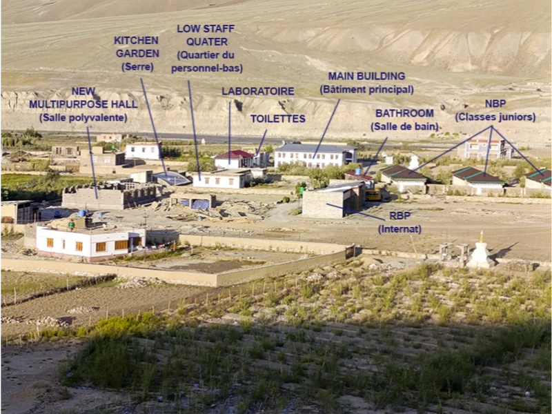 Vue générale du campus lmhs (2024)