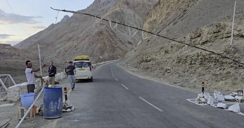 La barrière de la nouvelle npd road