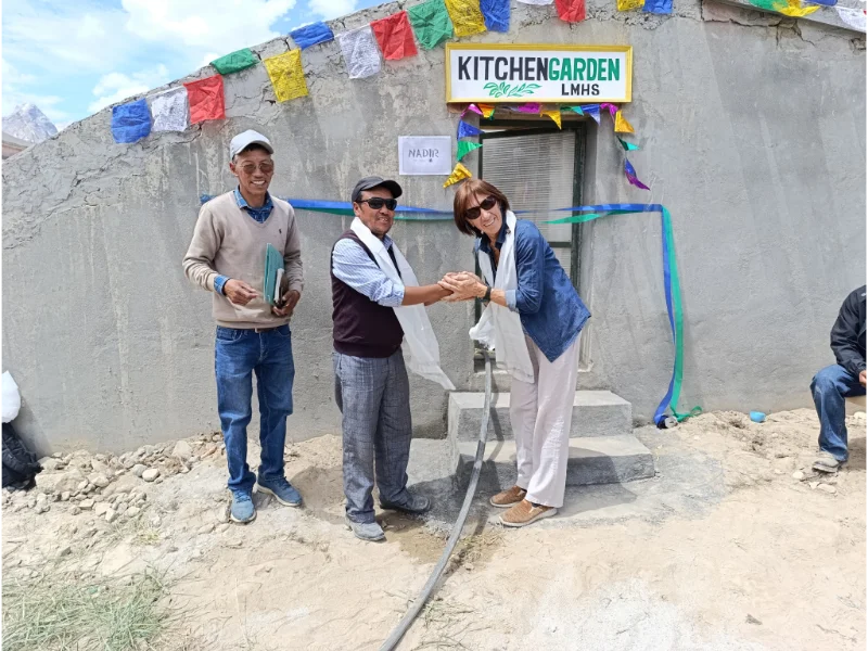 Inauguration de la serre (été 2024)