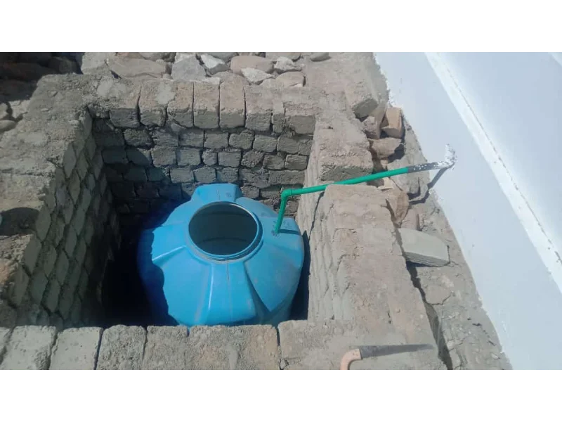 Laboratoire - cuve d'évacuation des eaux usées