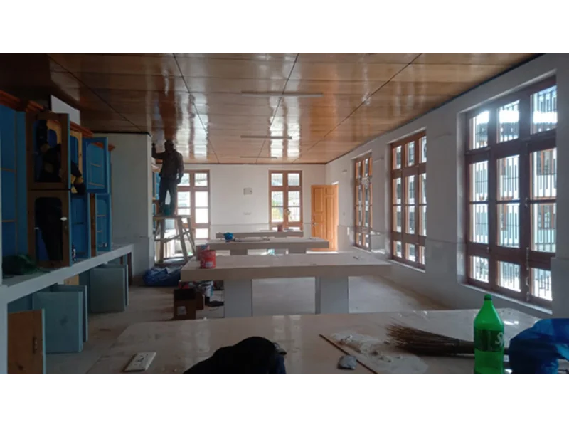 Laboratoire - travaux intérieurs