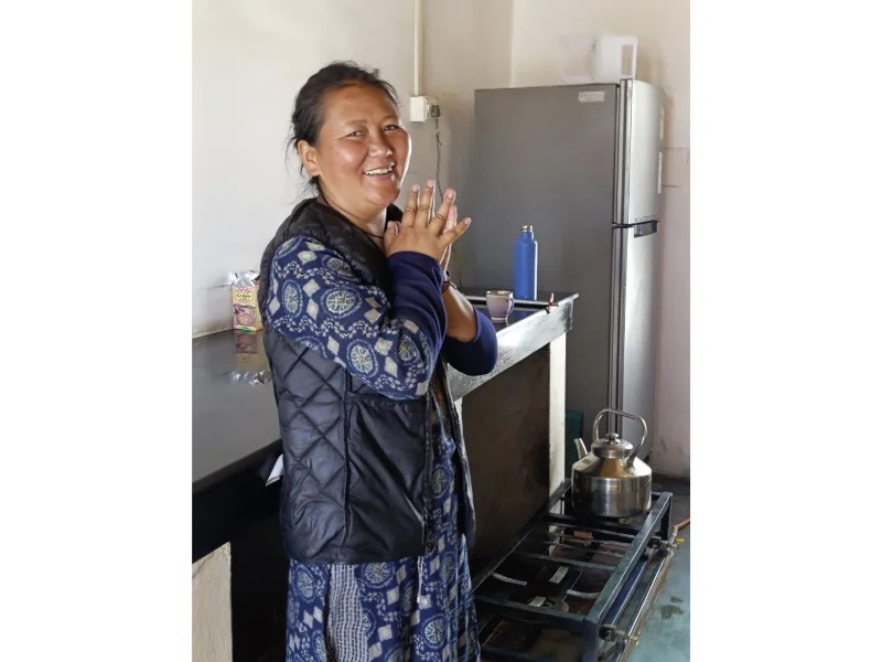 Stanzin Wakgjor, la gouvernante